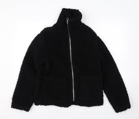 Topshop Womens Black   Jacket Coat Size XS