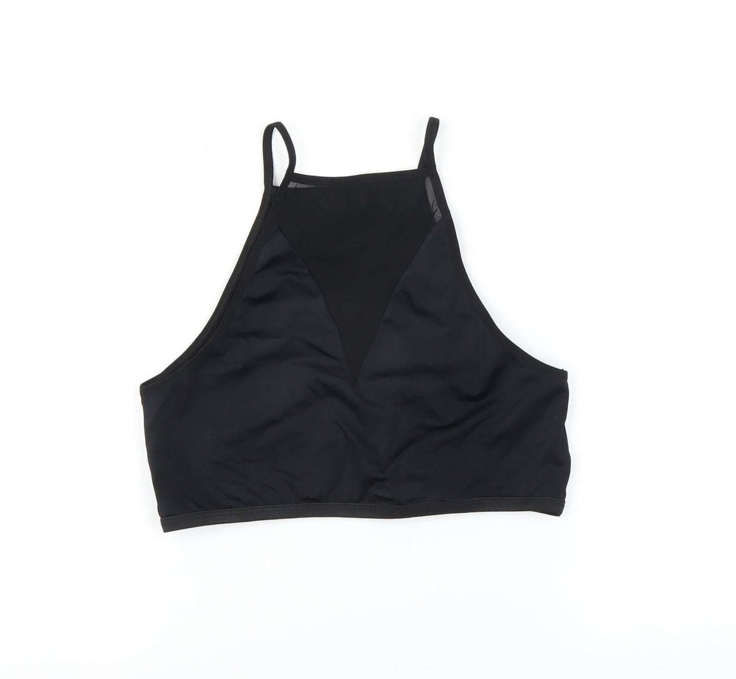 label Womens Black   Basic T-Shirt Size M