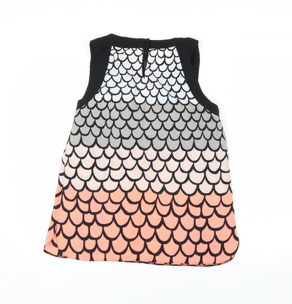 Back view of Principles women’s pink basic t-shirt, size UK 12