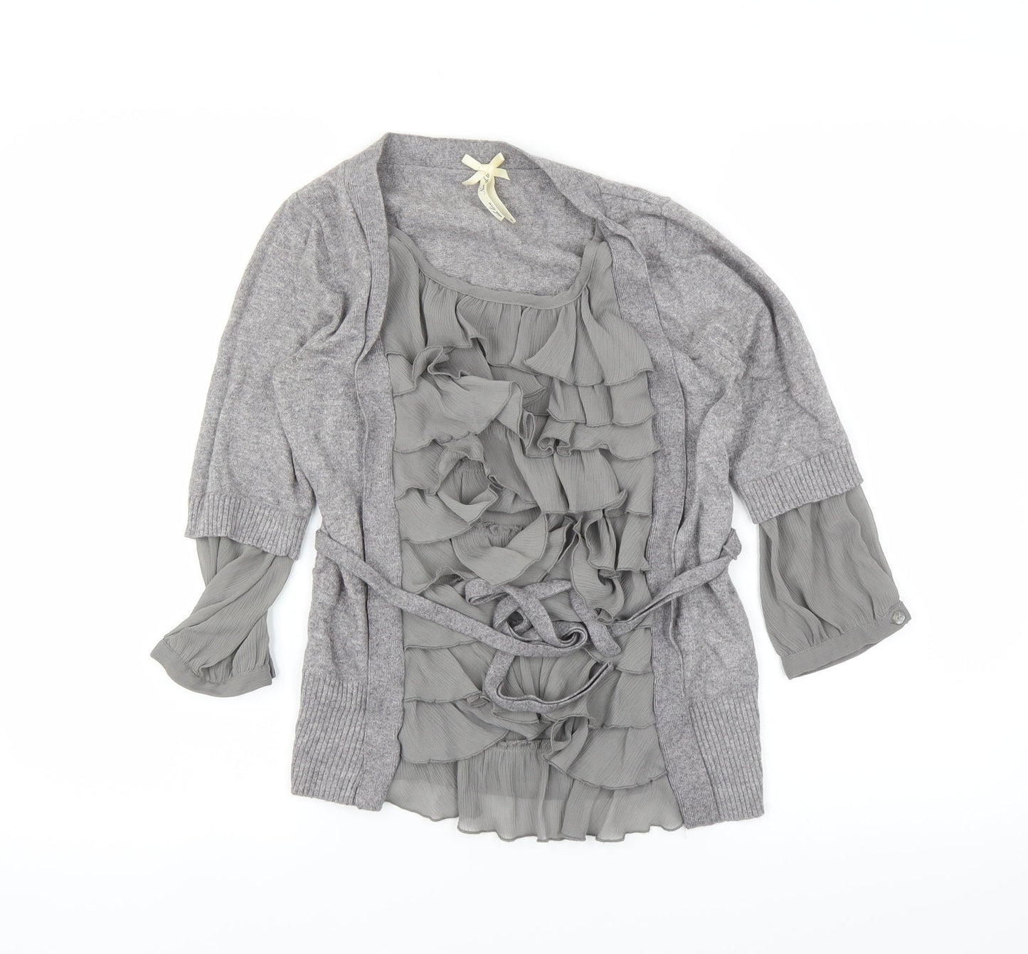 NEXT Womens Grey   Basic T-Shirt Size 8