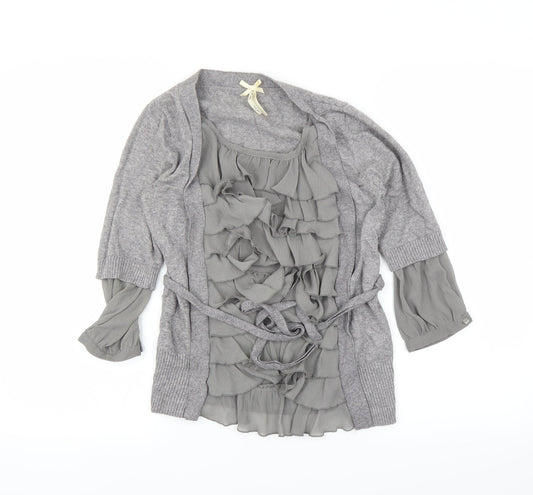 NEXT Womens Grey   Basic T-Shirt Size 8