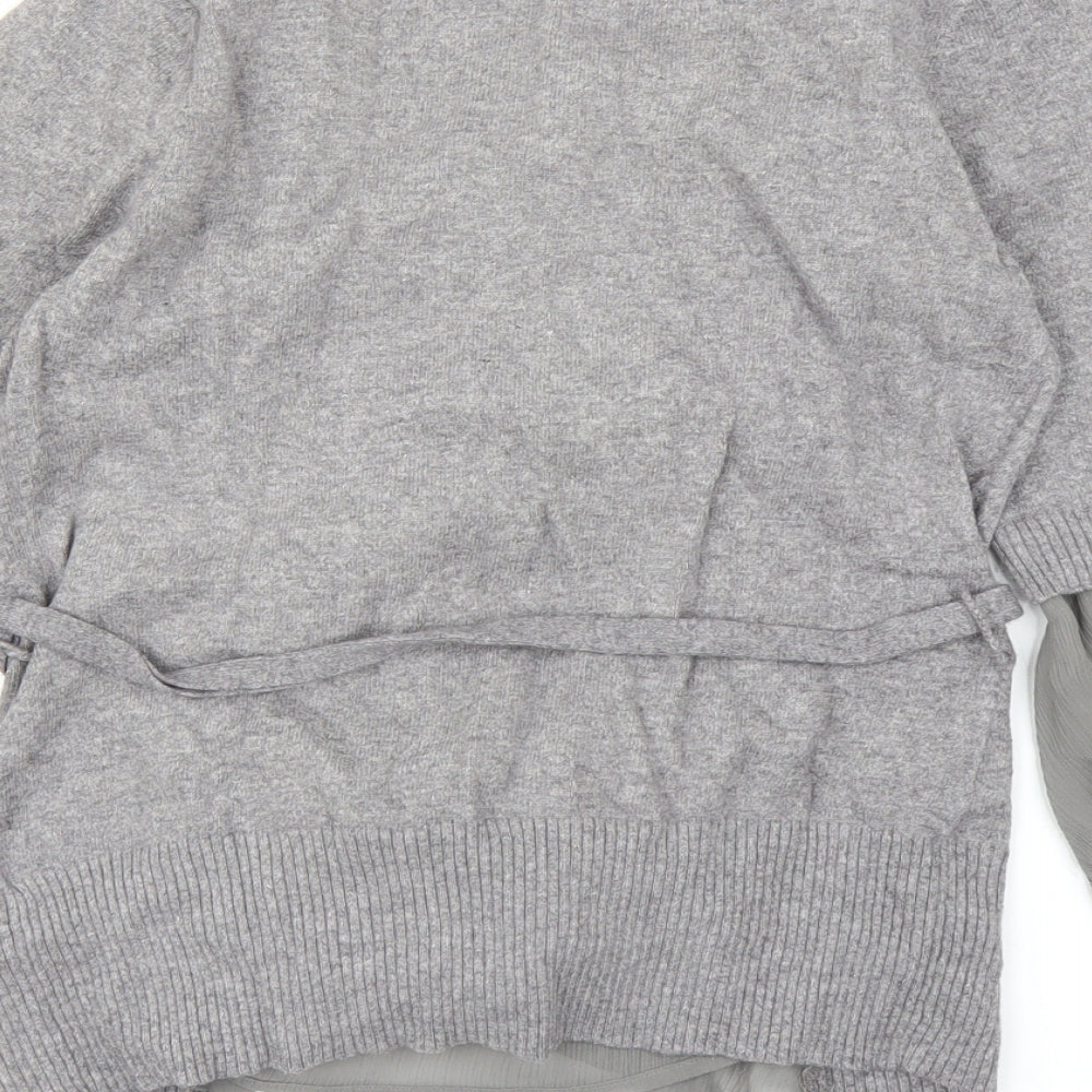 NEXT Womens Grey   Basic T-Shirt Size 8