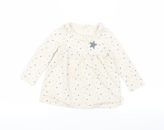 TU Baby White   A-Line  Size 12-18 Months