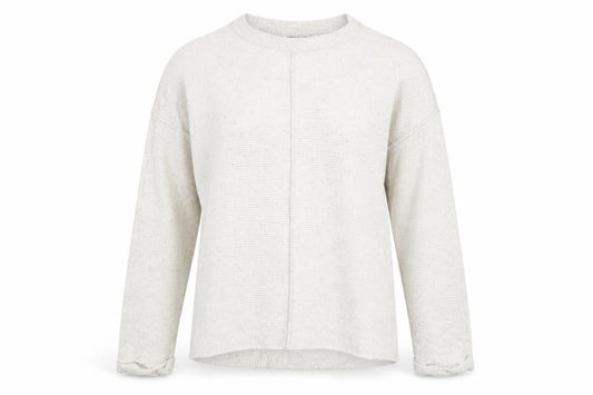 Front view of Primark women’s white jumper, size M