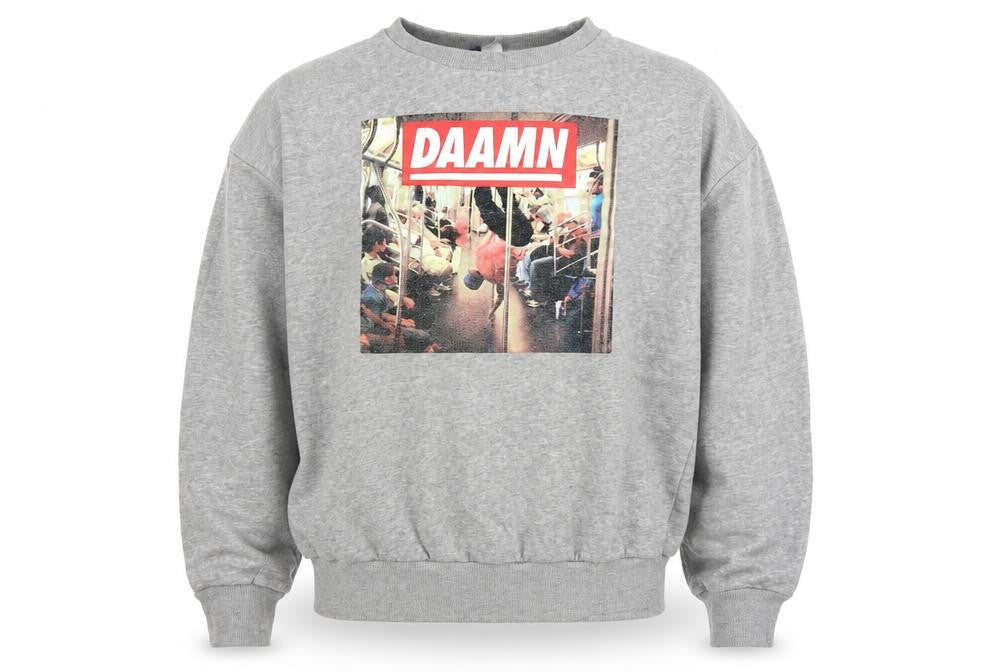 H&M Mens Grey   Pullover Jumper Size M