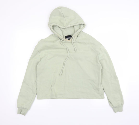 Pieces Mens Green   Pullover Hoodie Size S