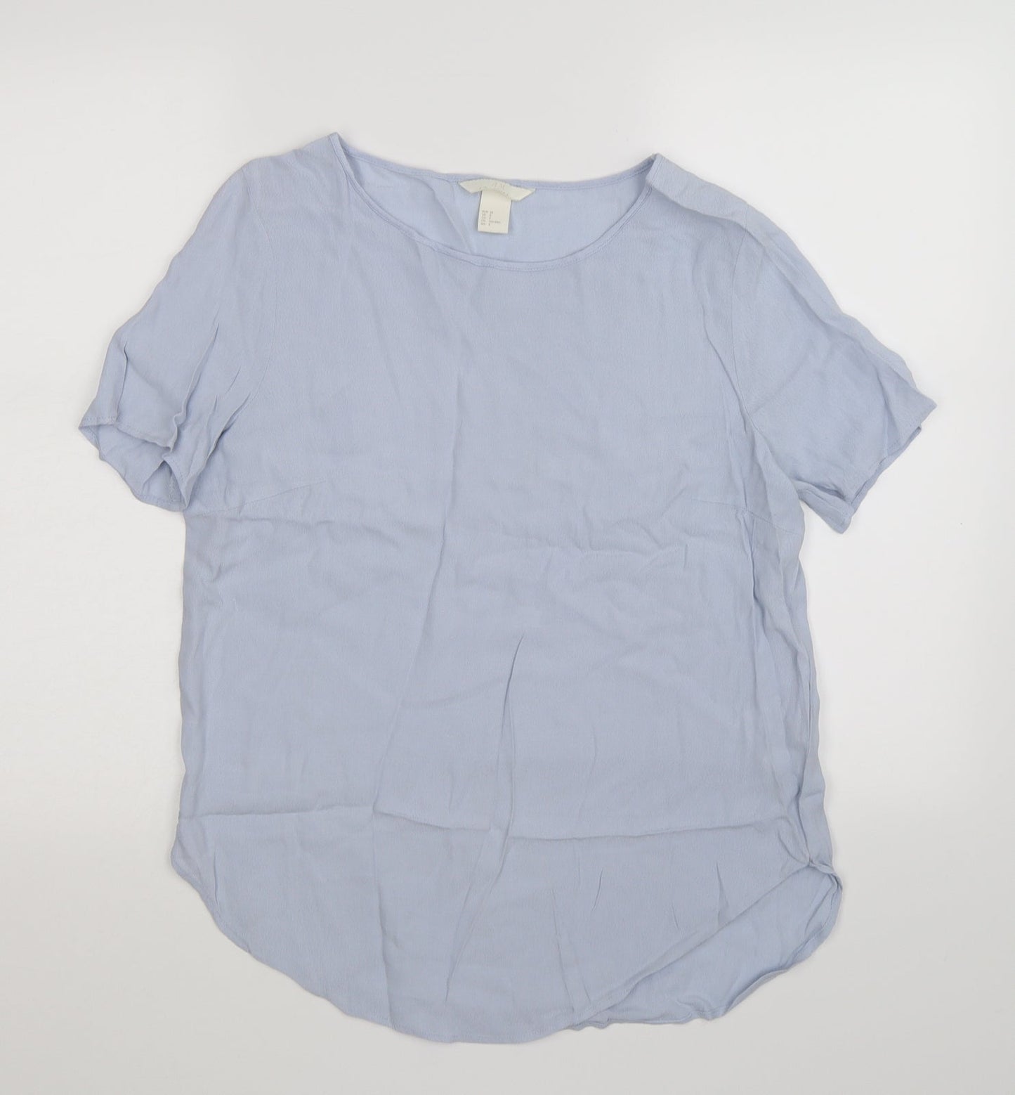 H&M Womens Blue   Tunic T-Shirt Size 10