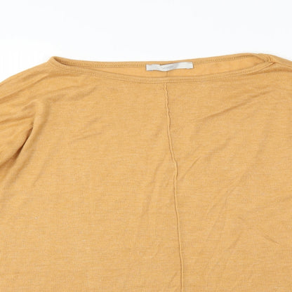 Close-up detail of George women’s beige jumper, size UK 12