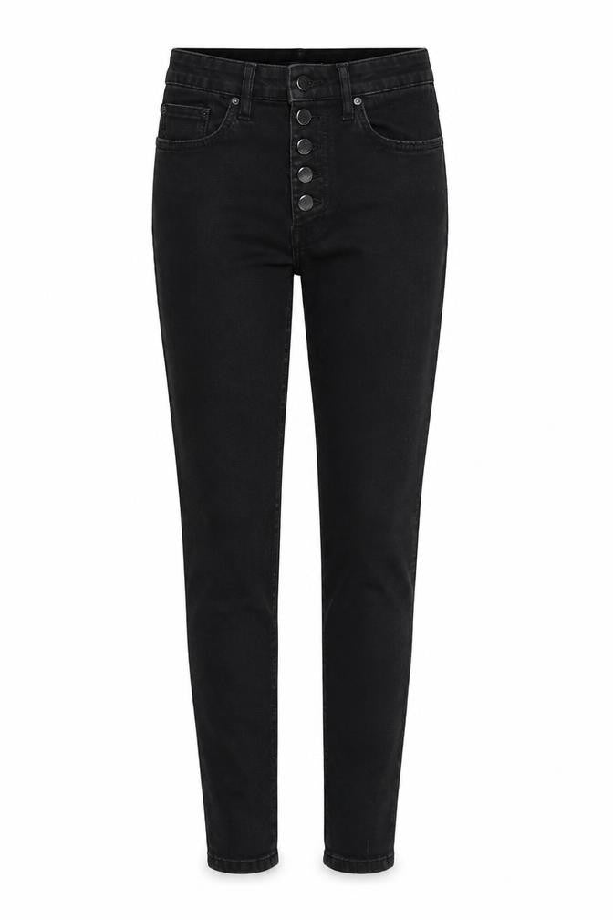 Mango Womens Black  Denim Skinny Jeans Size 6 L28 in