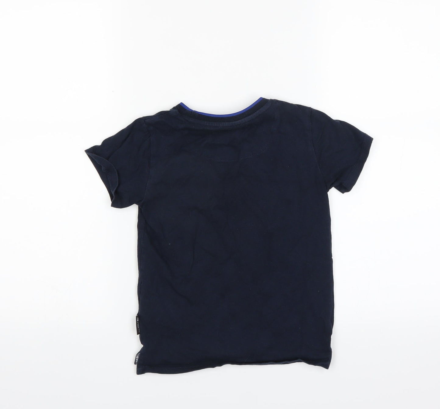 Debenhams Boys Blue   Basic T-Shirt Size 5-6 Years
