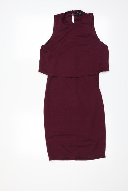 New Look Womens Purple   Sheath  Size 8