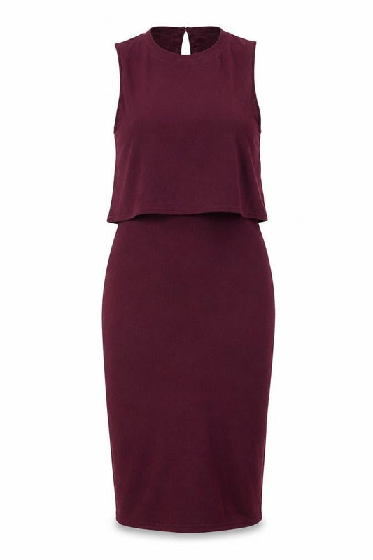 New Look Womens Purple   Sheath  Size 8