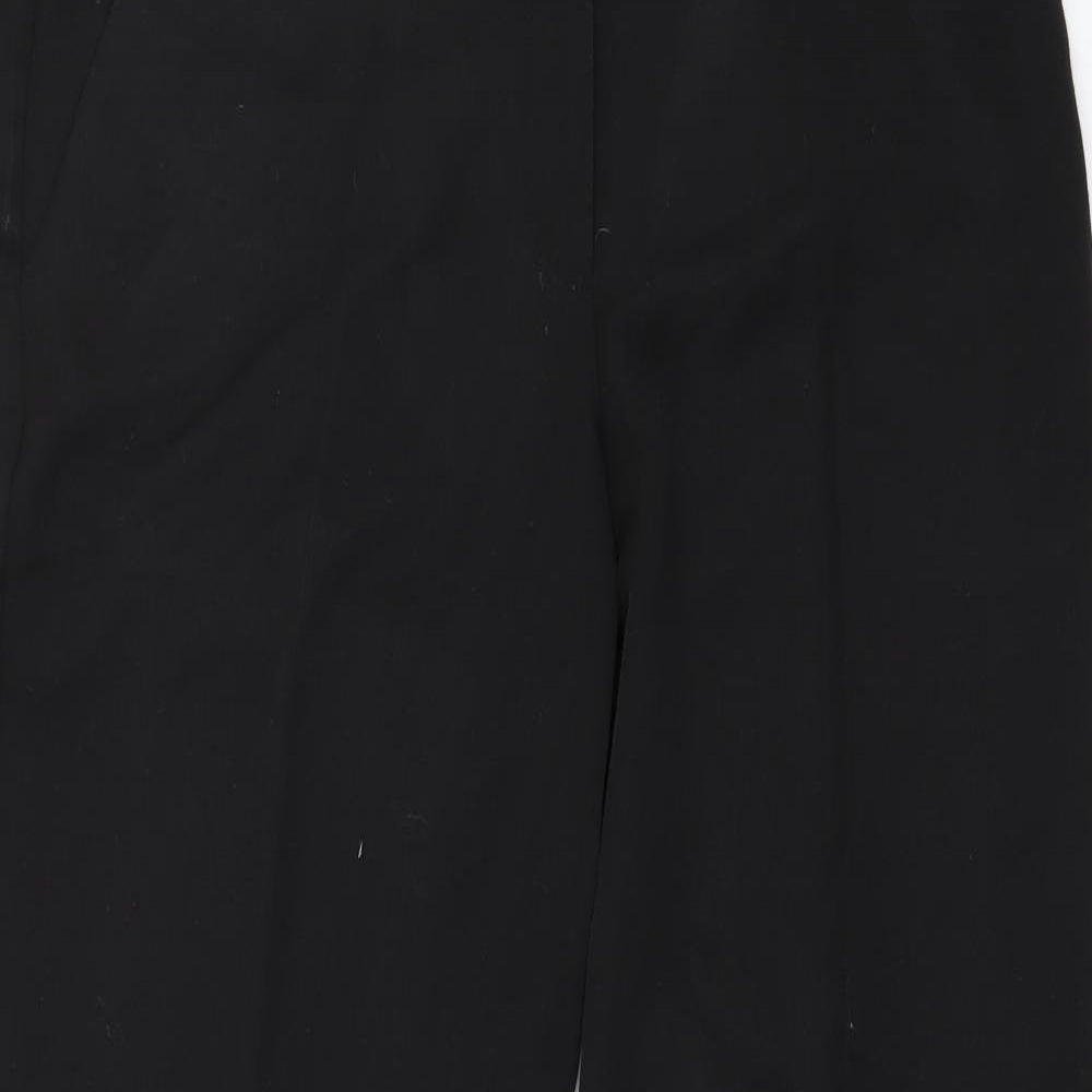 Preworn Womens Black   Trousers  Size 38 in L30 in
