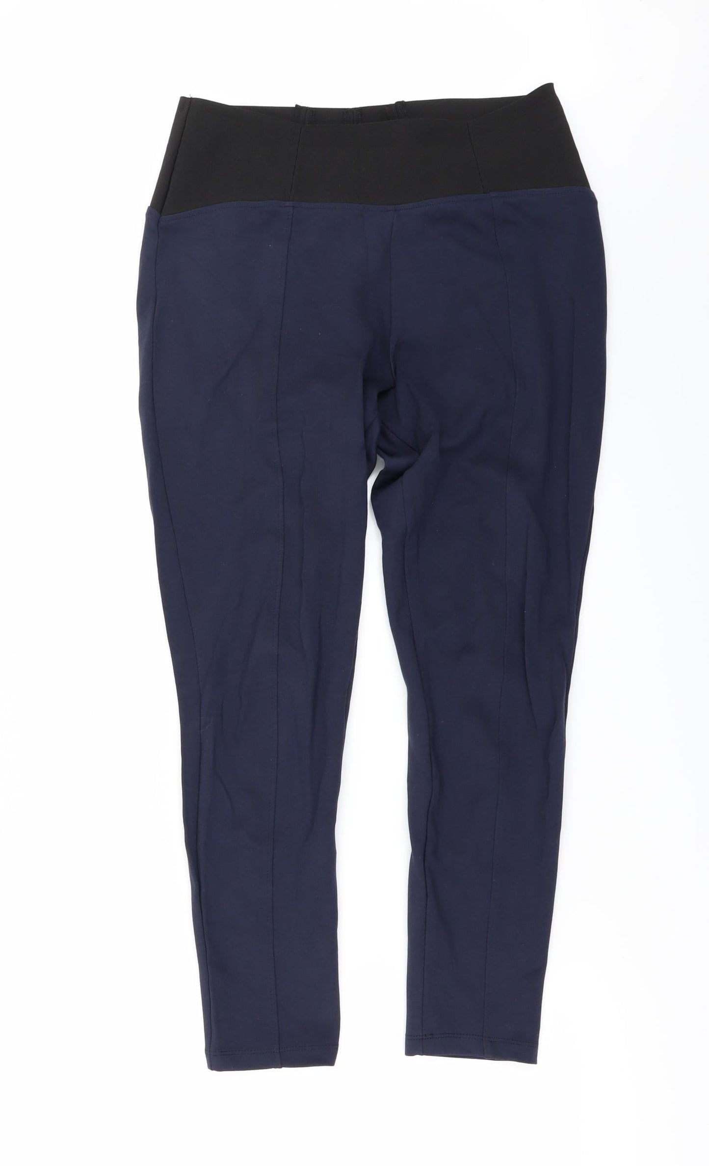 Marks and Spencer Womens Blue   Trousers  Size 12 L28 in