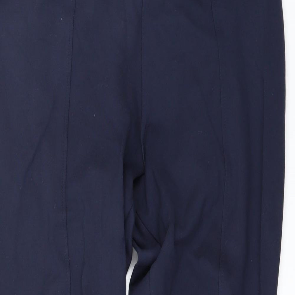 Marks and Spencer Womens Blue   Trousers  Size 12 L28 in