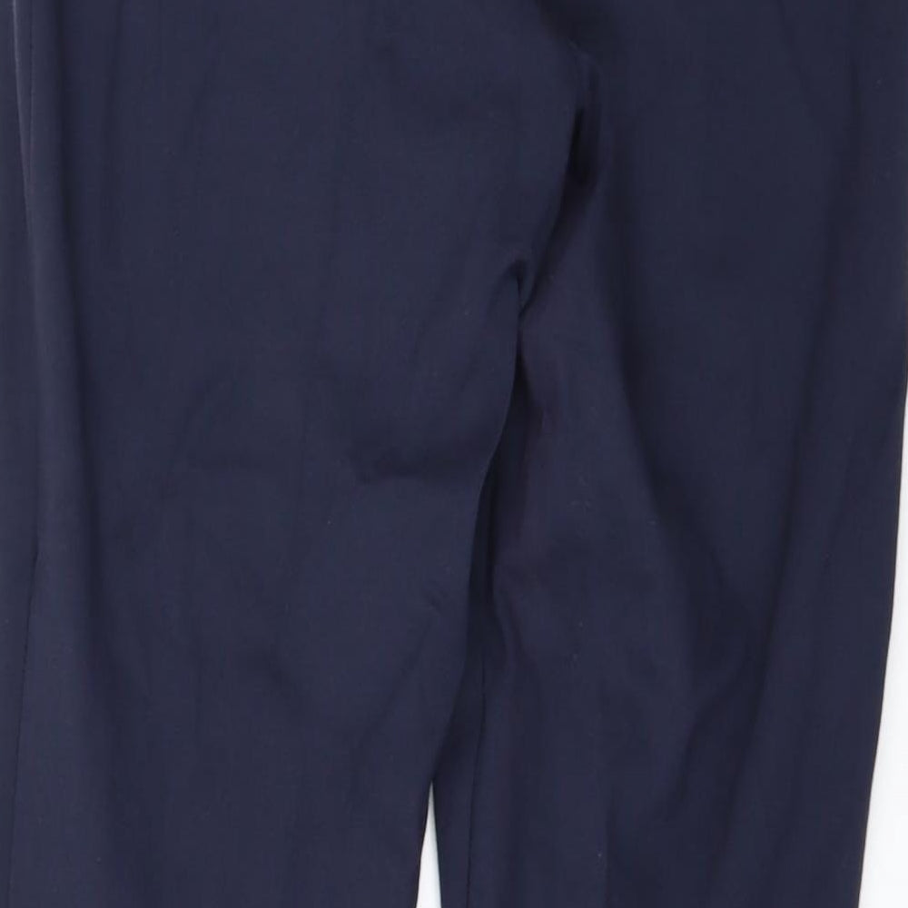 Marks and Spencer Womens Blue   Trousers  Size 12 L28 in