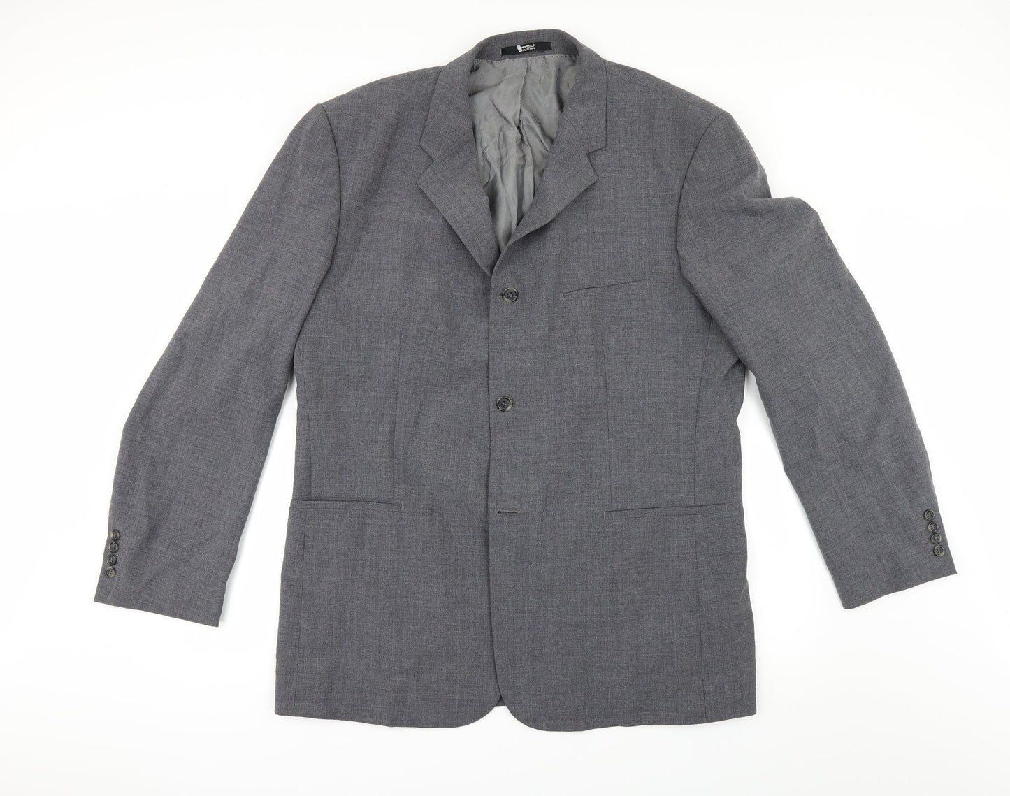 4you collectin Mens Grey   Jacket Suit Jacket Size 46