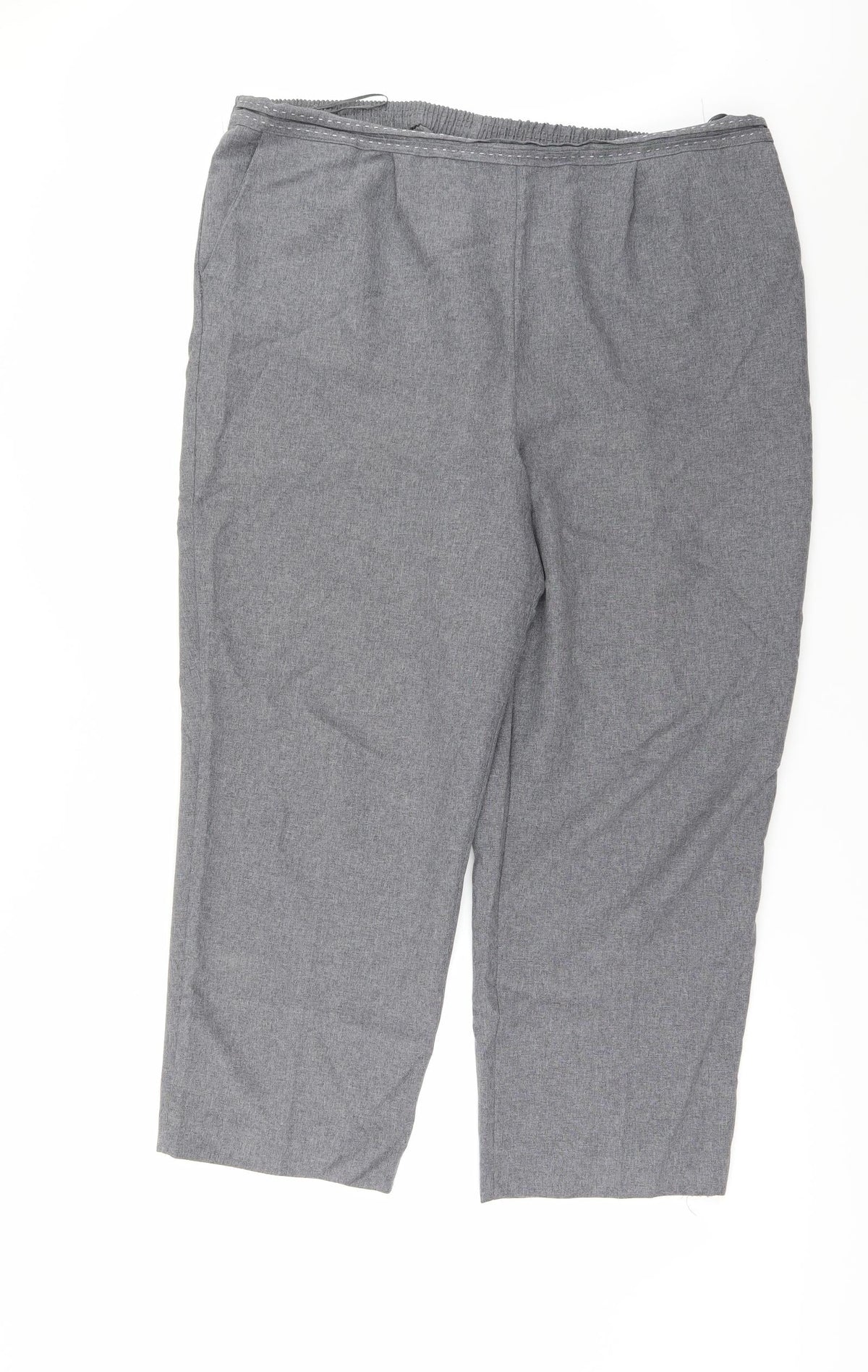 Preworn Womens Grey   Trousers  Size 20 L24 in