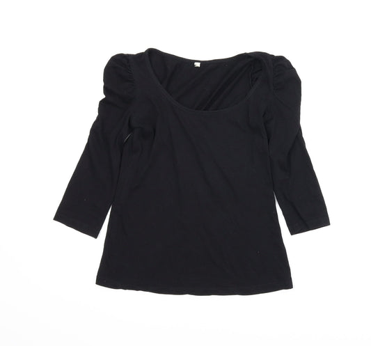 Preworn Womens Black   Basic T-Shirt Size S
