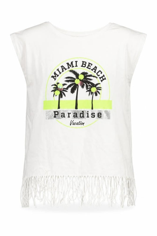 H&M Girls White   Basic T-Shirt Size 10-11 Years