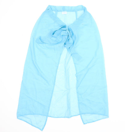 Front view of Atmosphere women’s blue basic blouse, size UK 10, - cape