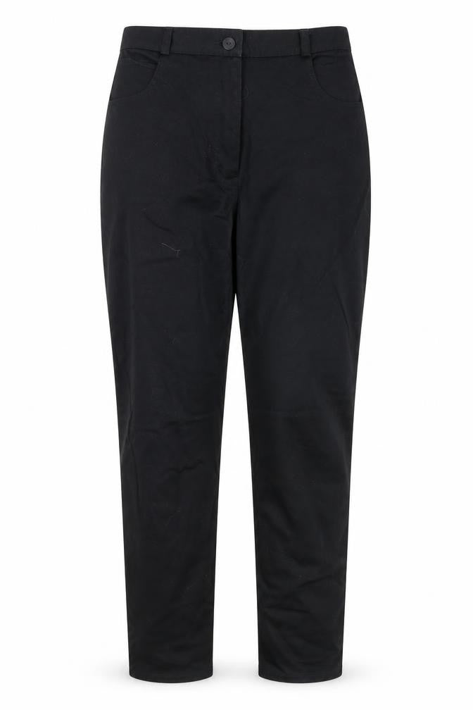 Best Womens Black   Trousers  Size 14 L28 in