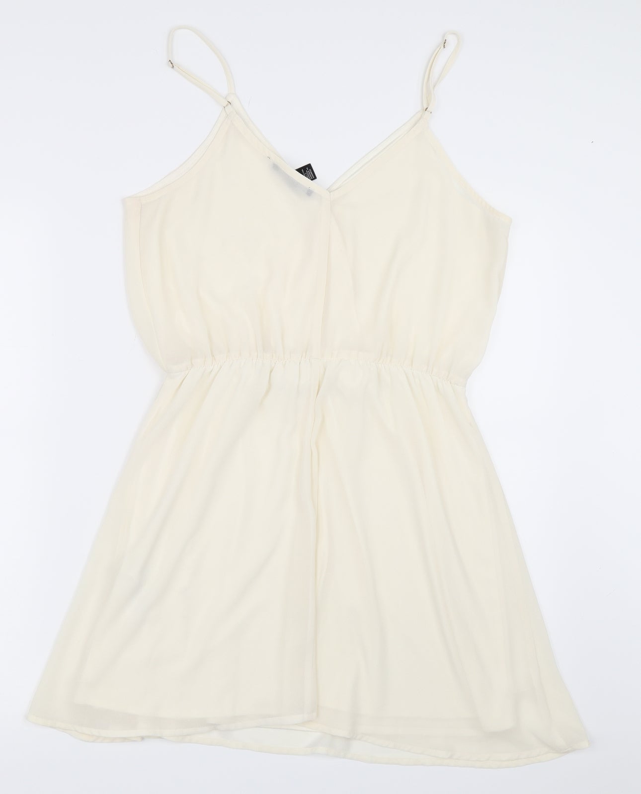 FOREVER 21 Womens Ivory   Skater Dress  Size L