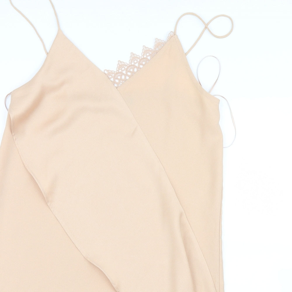 Mango Womens Beige   Shirt Dress  Size 6