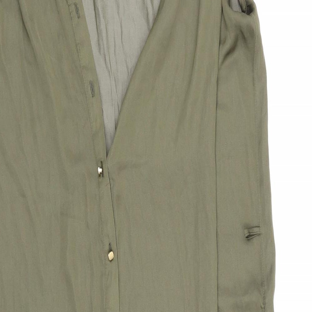 Red Herring Womens Green   Basic Blouse Size 12
