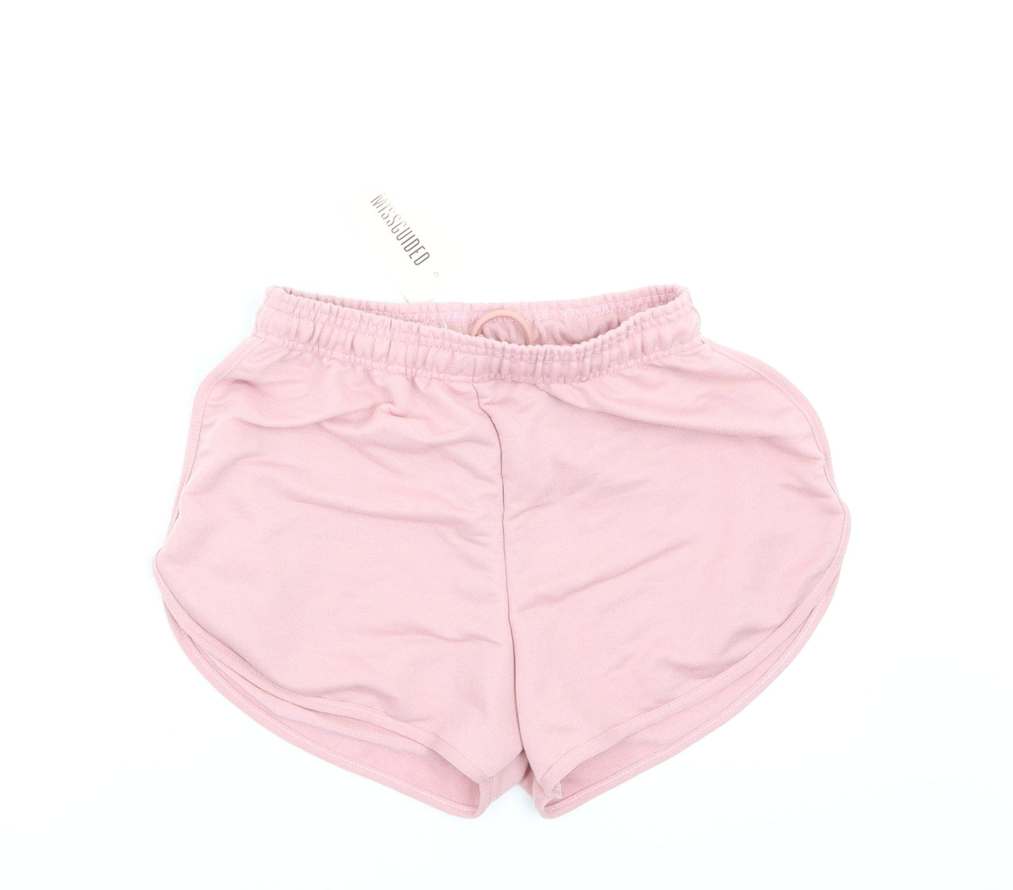 Misguided Womens Pink   Sweat Shorts Size S