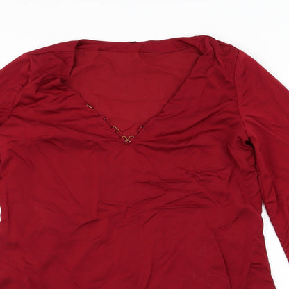 SHEIN Womens Red   A-Line  Size M