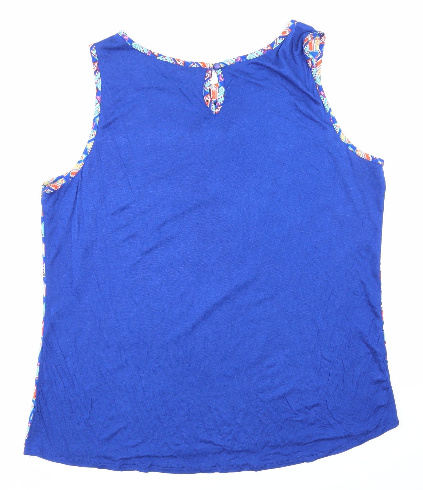 Dunnes Stores Womens Blue   Basic Blouse Size 20