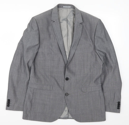 NEXT Mens Grey   Jacket Suit Jacket Size 40