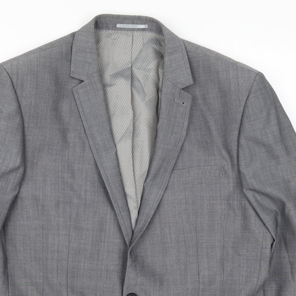 NEXT Mens Grey   Jacket Suit Jacket Size 40