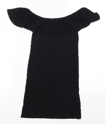 PRETTYLITTLETHING Womens Black   Mini  Size 6