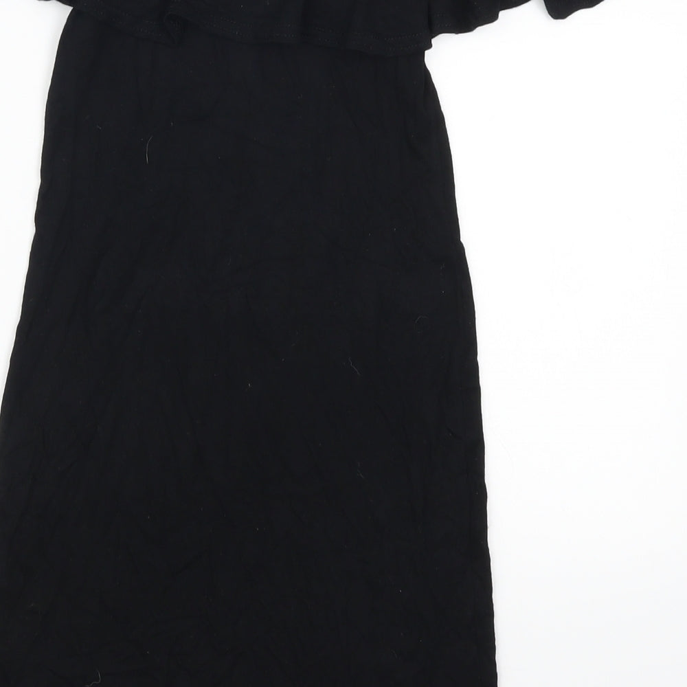 Pretty Little Thing Womens Black   Mini  Size 6