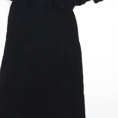 PRETTYLITTLETHING Womens Black   Mini  Size 6