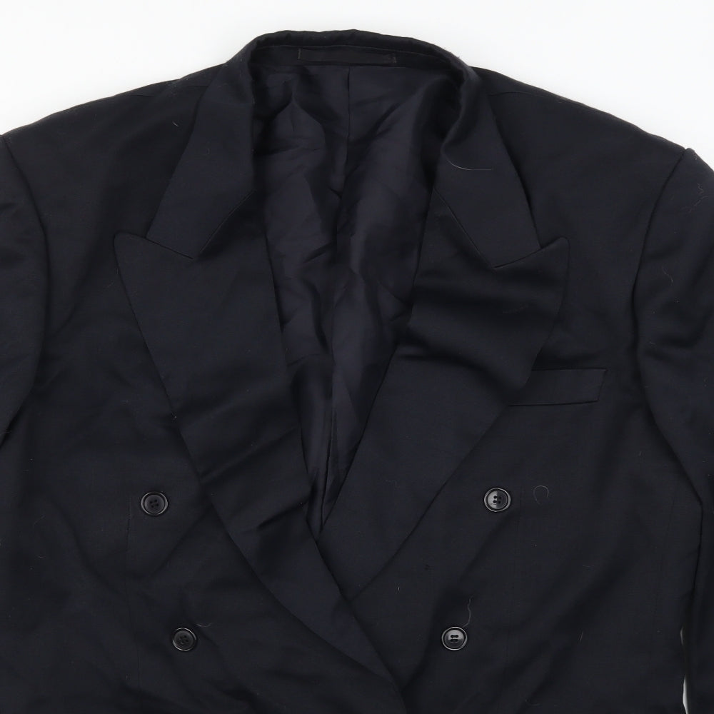 Burton Mens Blue   Jacket Suit Jacket Size 40