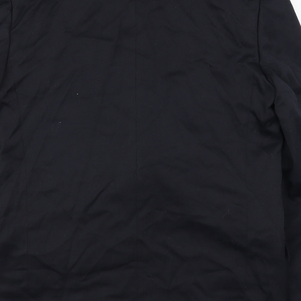 Burton Mens Blue   Jacket Suit Jacket Size 40