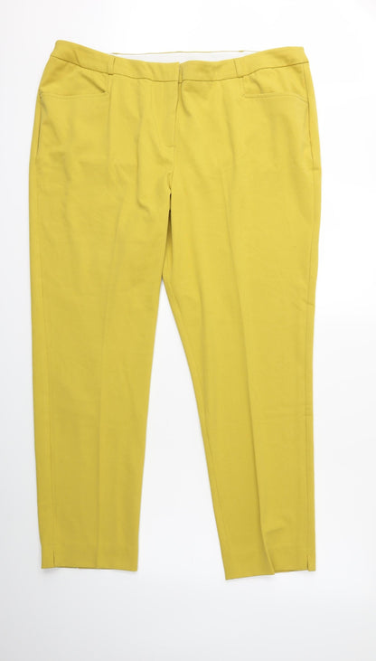 Preloved KATE Mens Green   Trousers  Size 26 L28 in - Front
