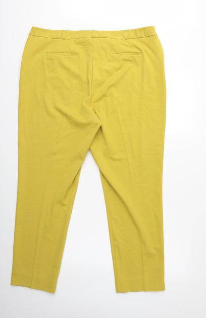 Preloved KATE Mens Green   Trousers  Size 26 L28 in - Back