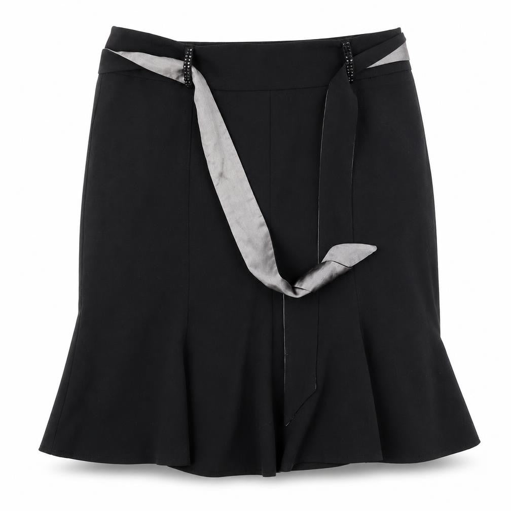 River Island Womens Black   Pleated Skirt Size 10
