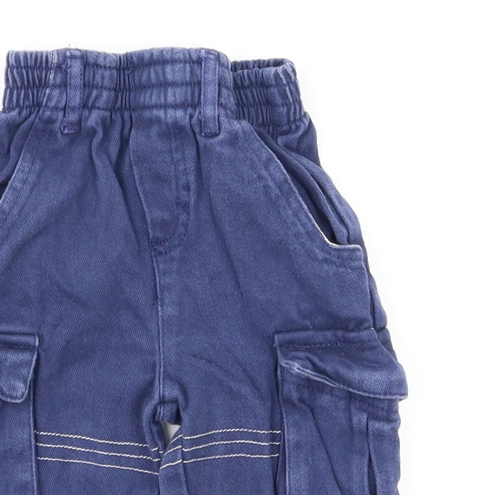 MAX  Blue   Capri Trousers Size 3-6 Months