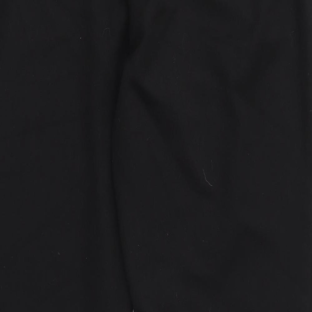 Preworn Womens Black   Trousers  Size 14 L26 in