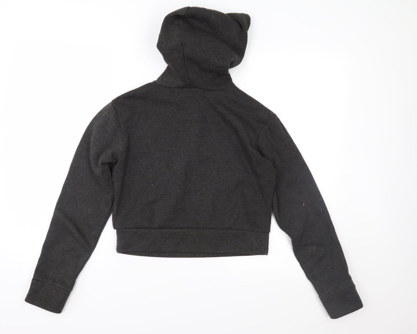 Style PLUS Womens Grey   Pullover Hoodie Size S