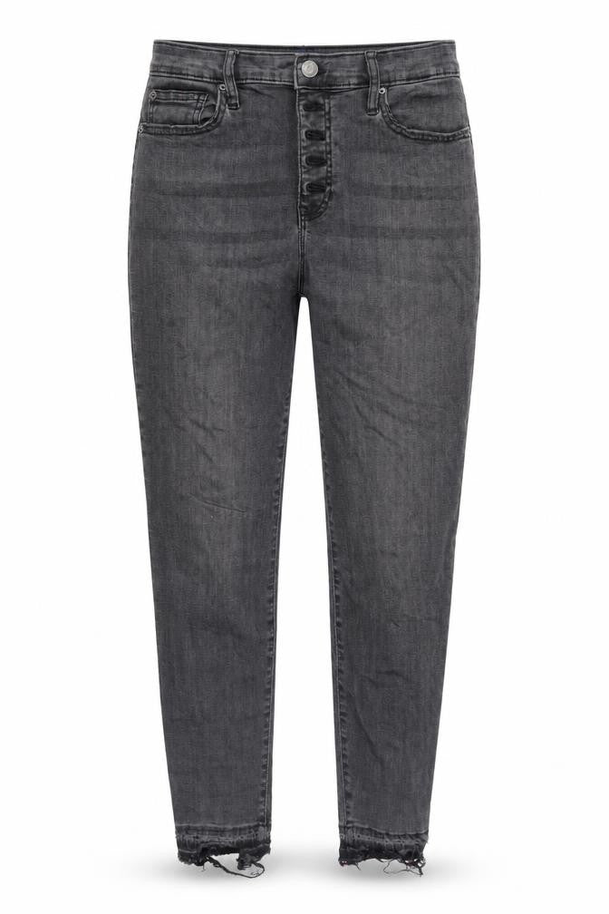 Gap Womens Grey  Denim Straight Jeans Size 29 in L27 in