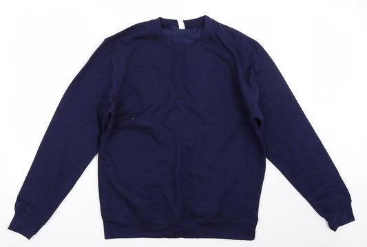 Allhoods Mens Blue   Pullover Jumper Size L