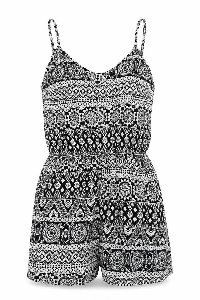 H&M Womens White   Playsuit One-Piece Size 4