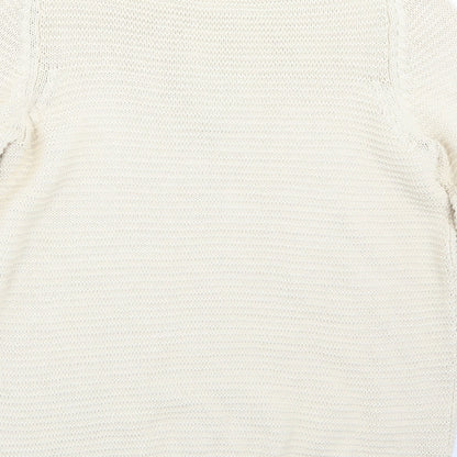 Brand and care label for George women’s beige jumper, size UK 14