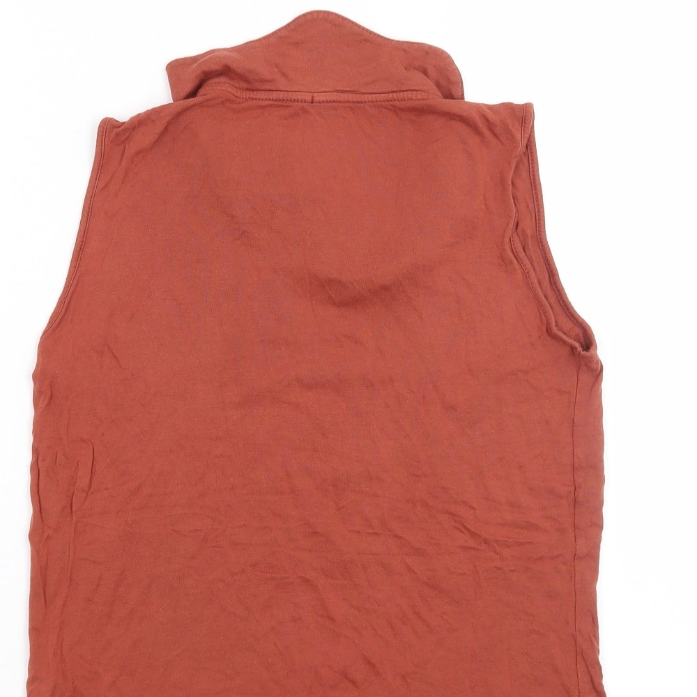 Atmosphere Womens Orange   Basic Blouse Size 8